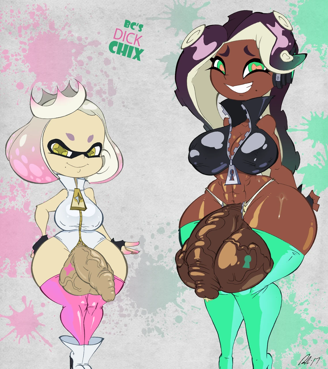 inklingmarina-splatoonoctolingpearl-splatoon