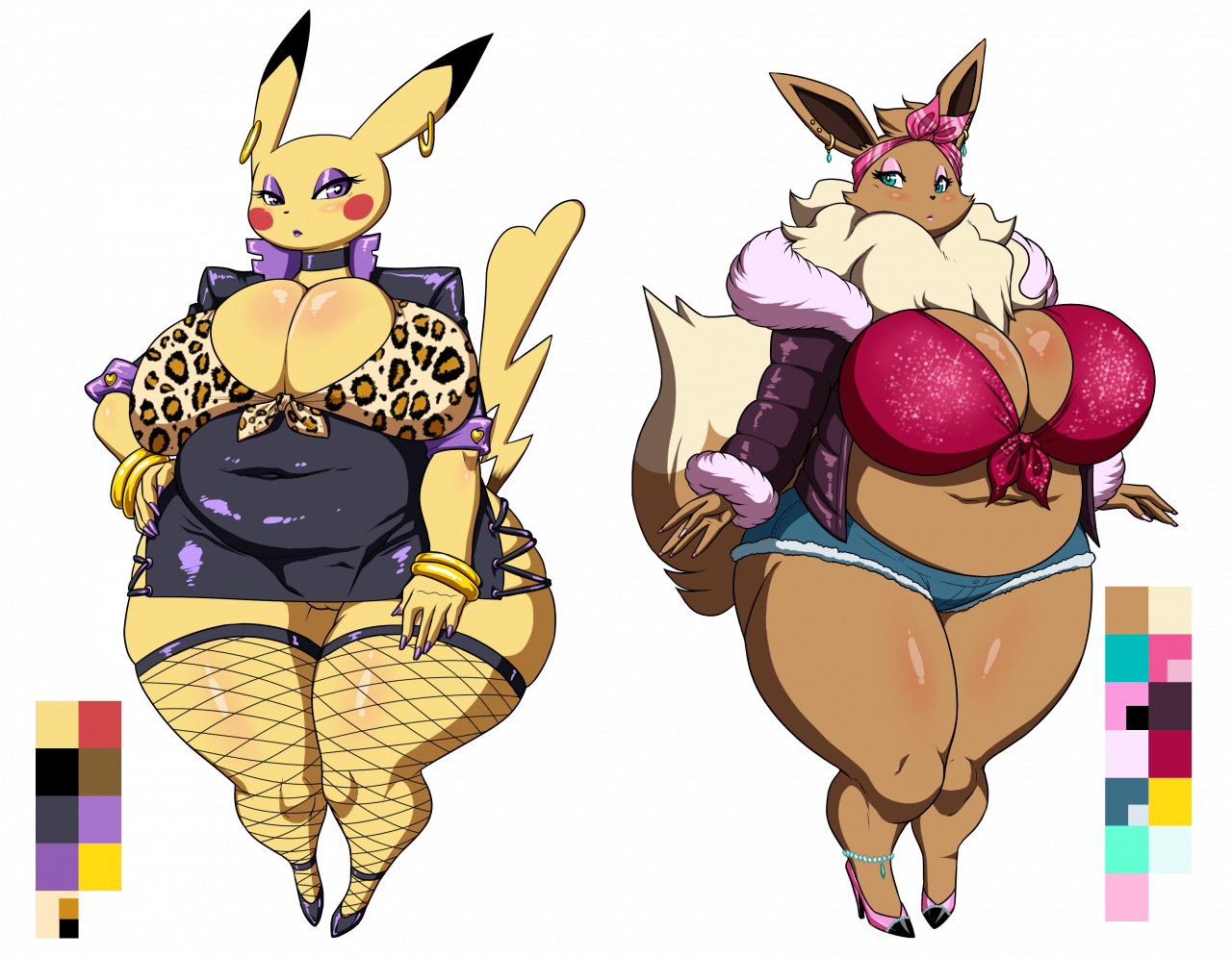 eeveeoriginal-characterpikachu