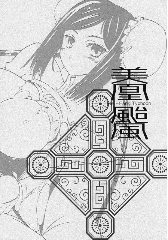 (COMIC1) [Shimoyakedou (Ouma Tokiichi)] Mei-Fang Typhoon (Arcana Heart)_01