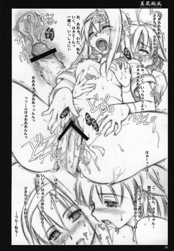 (COMIC1) [Shimoyakedou (Ouma Tokiichi)] Mei-Fang Typhoon (Arcana Heart)_34