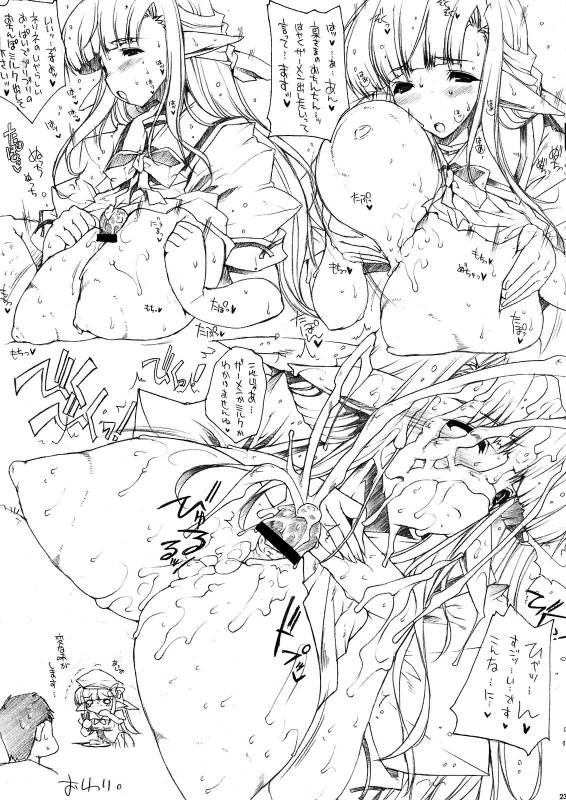(COMIC1☆2) [ERECT TOUCH (Erect Sawaru)] Jashin Taidou (Samurai Spirits [Samurai Shodown], SHUFFLE!)_22
