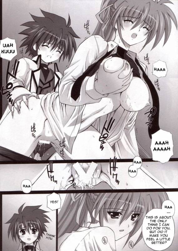 (COMIC1☆2) [Kamogawaya (Kamogawa Tanuki)] NINETEENS CLOCK UP! (Mahou Shoujo Lyrical Nanoha)[ENG]_10