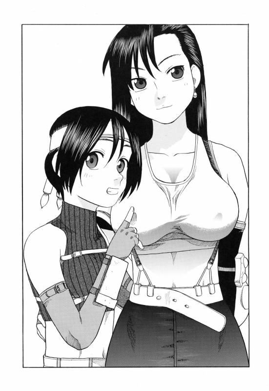 (COMIC1☆2) [Studio Wallaby (Niiruma Kenji)] Tifa to Yuffie to Yojouhan (Final Fantasy VII)_02