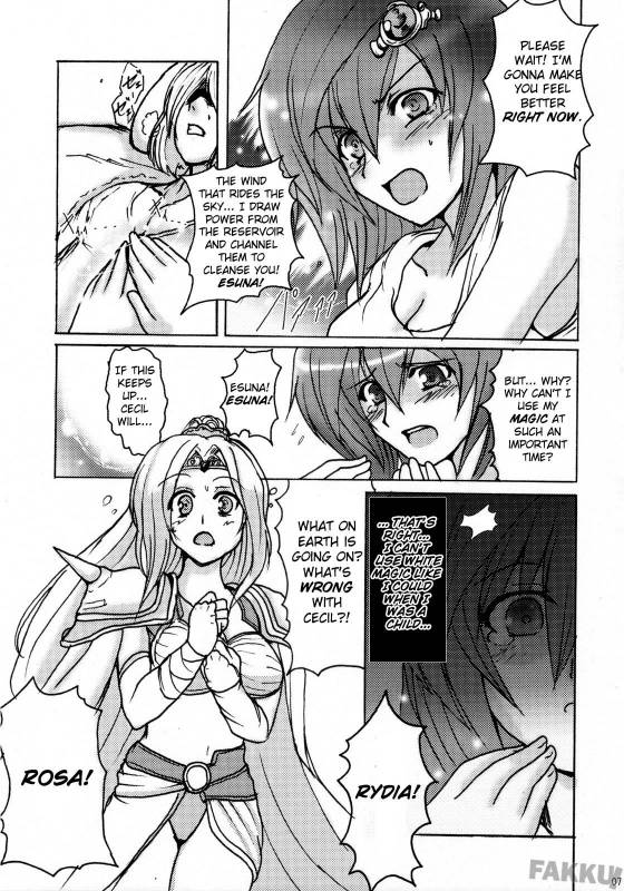 (COMIC1☆2) [YO-METDO (Yasakani An)] Aishite Ii Desu Tomo (Final Fantasy IV) [English] [FAKKU]_06