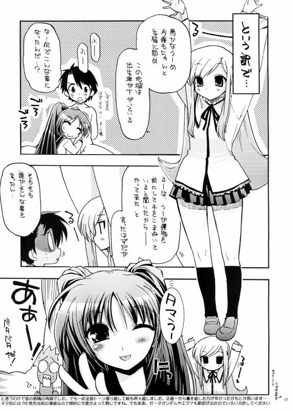 (COMIC1☆2)[Matsumoto Drill Kenkyuujo] Mou Oppai to Ieba Tama-nee Nandayo! (ToHeart 2)_15