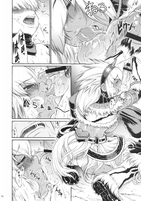 (COMIC1☆3) [Amazake Hatosyo-ten (Yoshu Ohepe)] Sunset Glow (Monster Hunter)_10