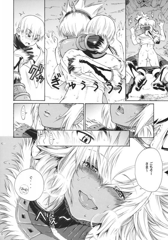 (COMIC1☆3) [Amazake Hatosyo-ten (Yoshu Ohepe)] Sunset Glow (Monster Hunter)_17
