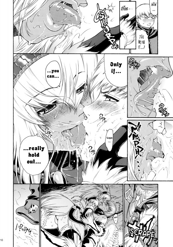 (COMIC1☆3) [Amazake Hatosyo-ten (Yoshu Ohepe)] Sunset Glow (Monster Hunter) [English] [Brolen]_06
