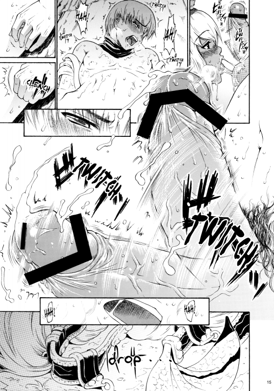 (COMIC1☆3) [Amazake Hatosyo-ten (Yoshu Ohepe)] Sunset Glow (Monster Hunter) [English] [Brolen]_11