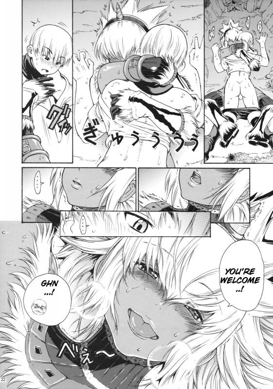 (COMIC1☆3) [Amazake Hatosyo-ten (Yoshu Ohepe)] Sunset Glow (Monster Hunter) [English] [Steve]_17