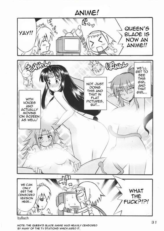 (COMIC1☆3) [H.B (B-RIVER)] Vansu Kanraku - Byakko Juurin [Fall of Vance] (Queen's Blade) [English] {doujin-moe.u_29