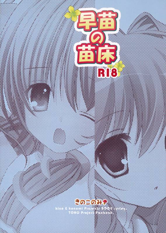 (COMIC1☆3) [Kinokonomi (kino, konomi)] Sanae no Naedoko (Touhou Project)_21