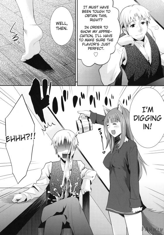 (COMIC1☆3) [Koakuma Sageha (Sage Joh)] Ookami to Mitsu Ringo (Spice and Wolf) [English]_05