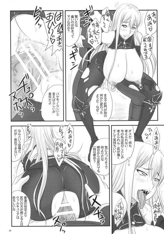 (COMIC1☆3) [Nozarashi (Nozarashi Satoru)] Senjou no Valkyria Dase, Selvaria no Naka ni (Valkyria Chronicles)_20