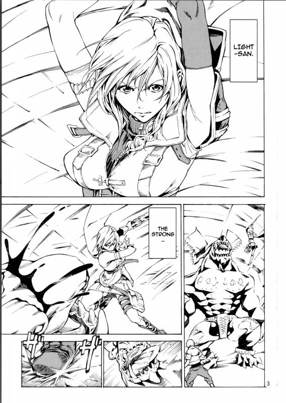 (COMIC1☆4) [JACK-POT (Jyura)] LIGHTNING (Final Fantasy XIII​) [English] [Darknight]_01
