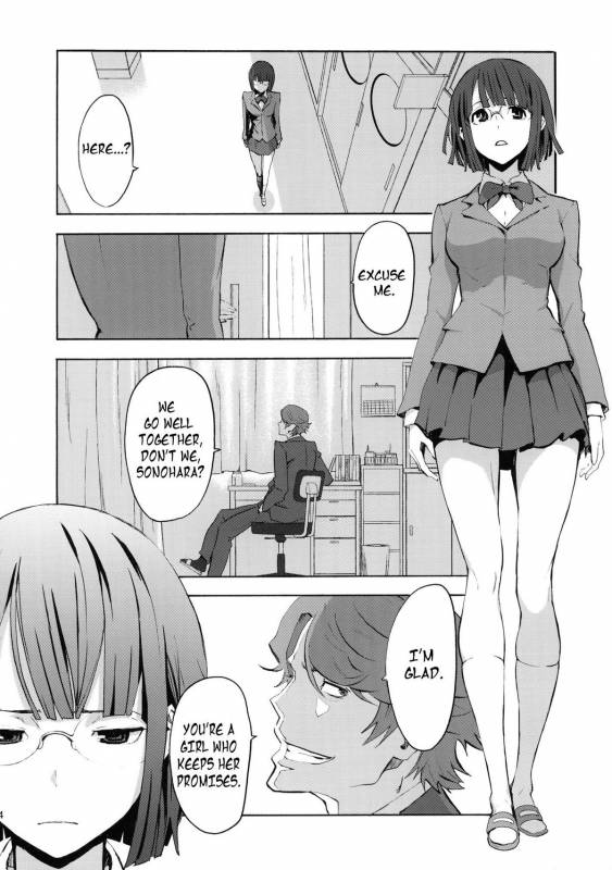 (COMIC1☆4) [Manga Super (Nekoi Mie)] Parasite Girl + Omake Ori Hon (Durarara!!) [English] =LWB=_02