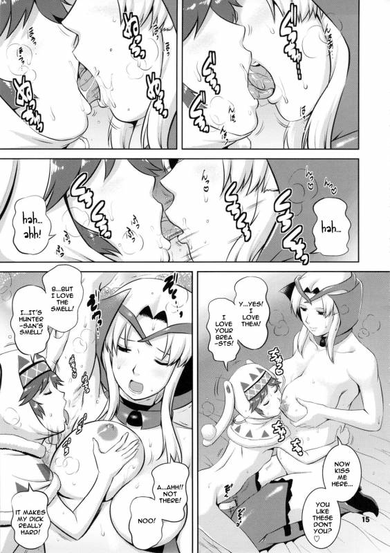 (COMIC1☆5) [Saigado] Matured Hunter (Monster Hunter) [English] {doujin-moe.us}_14