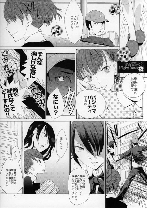 (COMIC1☆5) [flowerchildUEDA] YURI SONA 2 Yoru no Joou - Midnight Queen (Persona 3)_03