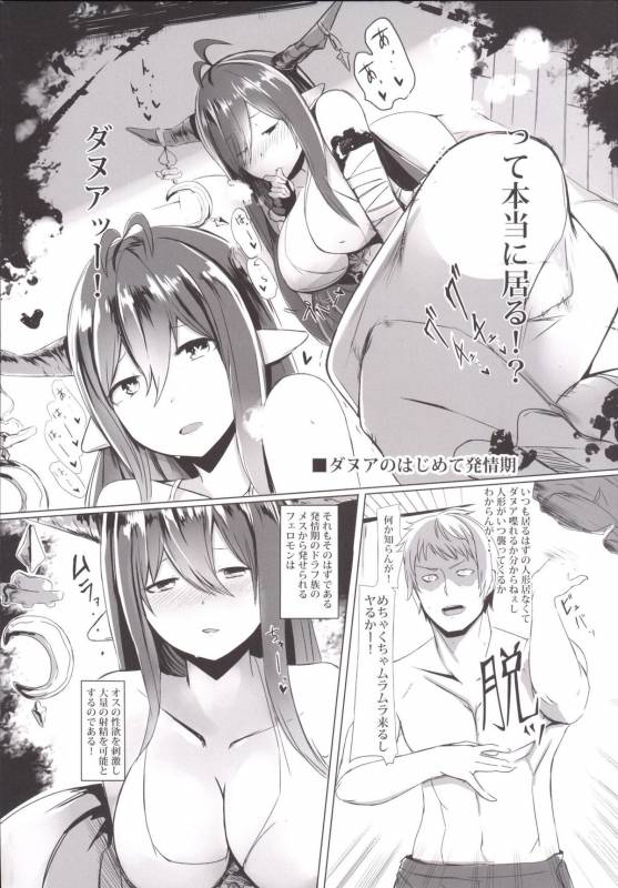 (C88) [Sevens Magajin (Nerotarou, Hisayaki Kyuu)] Danua no Hajimete Hatsujouki (Granblue Fantasy)_04