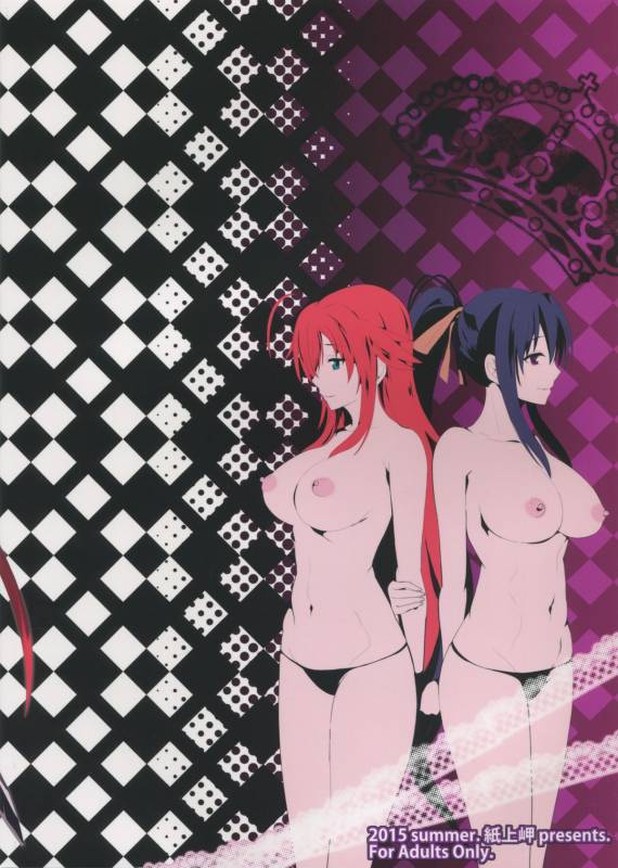 (C88) [Shijou Misaki (Satou Souji)] Highschool Seishun Hakusho H+H (Highschool DxD)_01