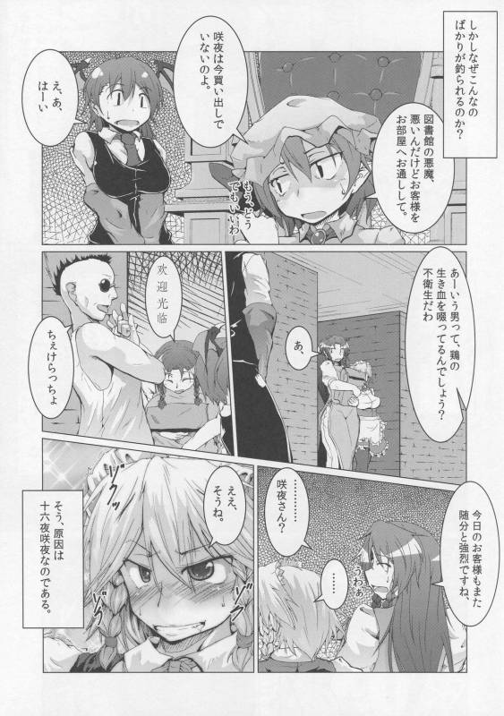 (C88) [Teraoka Digital Works (Endou Tatsumi)] Chuumon no Ooi Sakuya-san no Bishou (Touhou Project)_03