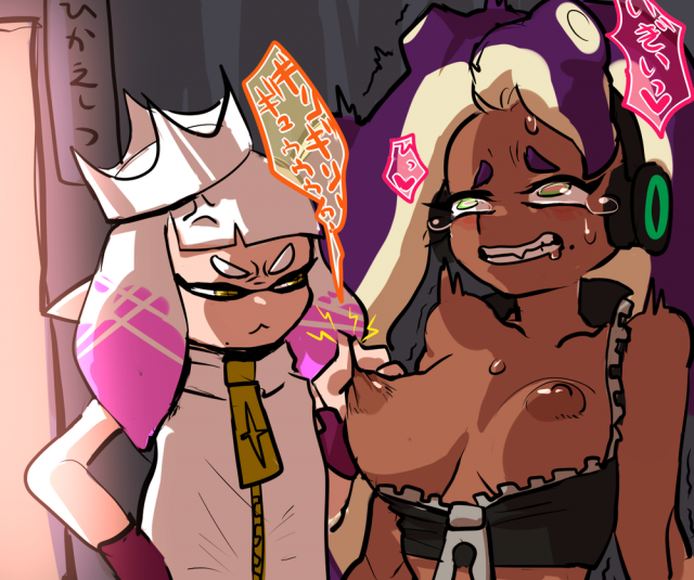 marina (splatoon)+pearl (splatoon)