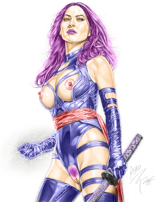 betsy braddock+elizabeth braddock+olivia munn+psylocke