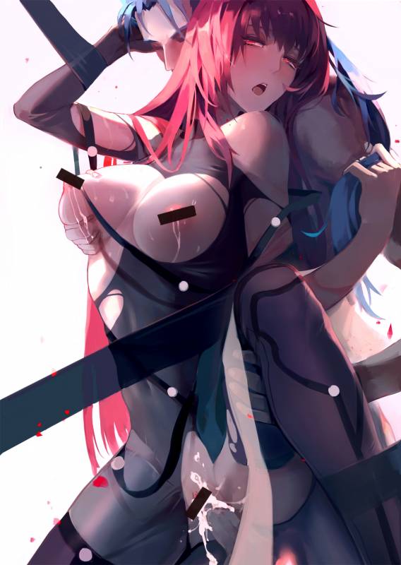 lancer+scathach (fate grand order)