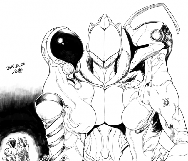 mag (warframe)+nyx (warframe)+saryn (warframe)+trinity (warframe)