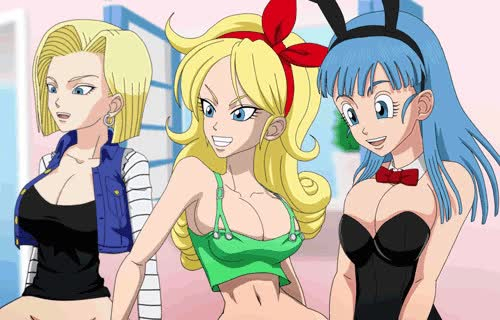 android 18+bad launch+bulma briefs+launch