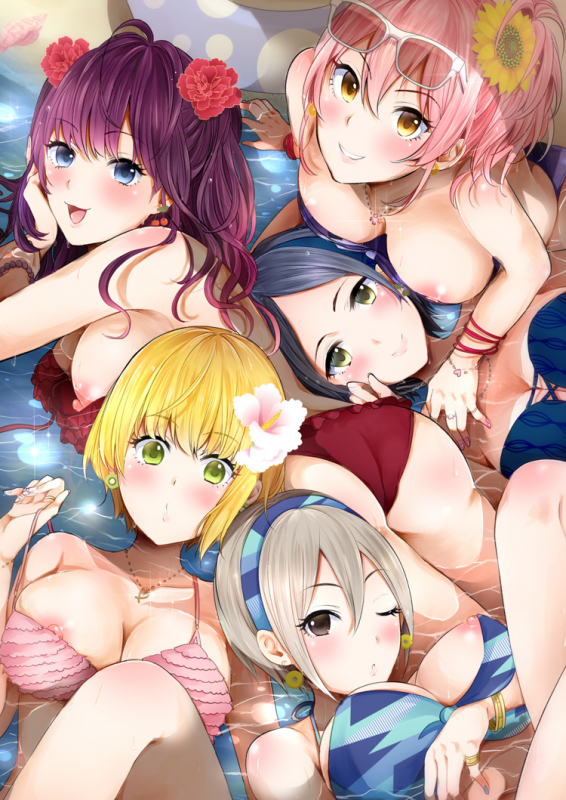 hayami kanade+ichinose shiki+jougasaki mika+miyamoto frederica+shiomi shuuko