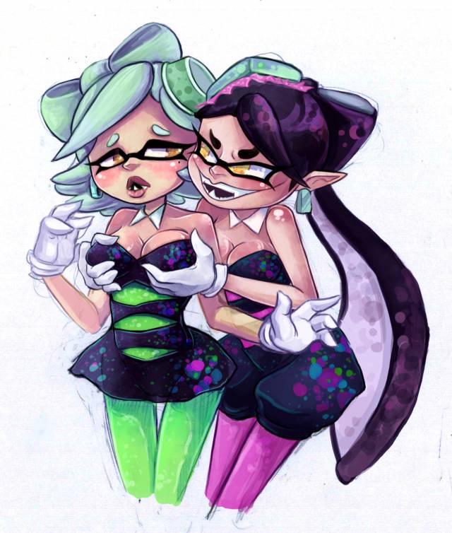 callie (splatoon)+inkling+marie (splatoon)